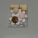 3 Pcs Wooden Daisy Nursery Shelf Decor Boho Daisy Decor Set Floral Aesthetic Flower Wall Art Bohemian Style for Nursery Baby Bedroom Boys Girls Kids (Boho Color)