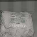 Surmente White Table Skirt for Rectangle Tables-14ft Black Skirting for Teacher Desks, Weddings, Banquets, or Parties