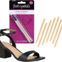 Foot Petals Strap Cushions, Stop Slipping Straps, Reduce Rubbing, Prevent Blisters, Red Marks, Better Fit, Trimmable (Khaki)