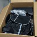 Economy Knee Scooter Steerable Knee Walker for Foot Injuries Compact Crutch Alternative with Dual Braking System (Black)