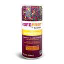 KOFEFRUT by beaniac Caffeinated Energy Drink, Lemon, Lightly Carbonated, Reduced Sugar, 80mg Caffeine, Polyphenols, Antioxidants, Vitamin C, 12 Fl Oz Can (Pack of 4) (EXP 08/31/26)