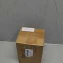 Leinuosen 6 Pcs Christmas Glitter Glass Star of Bethlehem 5 x 4 Inch Blown Glass Decorative Hanging Ornaments for Christmas Tree Xmas Party Decorations Holiday(Gold)