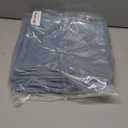 Foindtower Pack of 2 Textured Chenille Throw Decorative Pillow Covers Square Accent Solid Cushion Cover Neutral Farmhouse Pillow Case for Couch Sofa Bedroom Living Room 20x20 Inch,Light Blue (Sky)