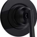 T2901BL Shower Handle Replacement for Moen T2901BL Gibson PosiTemp Valve Trim Kit, Matte Black Replace Parts Shower Lever Handle Shower Trim Kit for 2510, 2520, 2570, 2590 Valve Required（Only Handle）