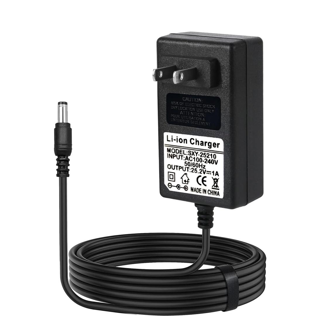 24V Battery Charger Adapter for Kids Ride on Toys Car, 24 Volt Charger for Wrangler SUV Kid Trax Dynacraft Toy Car Jeep ATV Quad