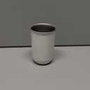 Drinking Tumblers, 11 Ounce Stainless Steel Drinking Cups, Reusable Steel and Durable Cups for Toothbrush Holder (White)