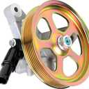 Power Steering Pump with Pulley & Reservoir fit for 2005-2008 Pilot 2005-2010 Odyssey 2007-2013 MDX 21-5442