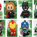 Super Hero Deluxe Mini 12 Piece Random Set Featuring Random Characters - Shatterproof Plastic Design from 1.5" to 2.5" Tall