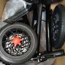 All Terrain Steerable Knee Scooter Crutch AlternativeDeluxe Medical Scooter Double Handbrake,for Adults Injured Ankle & Foot Recovery Scooter in Black