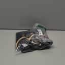 LAGSHIAN Women's Sexy Bodycon Cocktail One Shoulder Sleeveless Mesh Ruched Midi Party Dress, XL