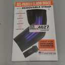 DR. BRACE Elite Elbow Brace Support, Breathable Elbow Compression Sleeve with Gel Pad for Golfer's, Tennis Elbow & Tendonitis Treatment & Pain Relief 2024 (Black, Medium)