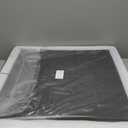 Galopgen 25 * 25 Inch Rectangular Ottoman Tray | Textured PU Leather, Waterproof & Heat-Resistant Storage for Coffee/Dining Tables, Sofa, Bed, Entertainment & Party (Navy Blue, 25 * 25in)