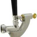 Chrome Tap Lock for Standard Draft Beer Faucet - No Flow Until You Say So