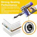 2 x Dust Bin Lid Cover Replacement Parts Compatible with Dyson V6 Vacuum Cleaner Canister Part,Dust Collector Lid Bin,Cup Cover Attachment,Bottom Accessories