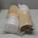 TOPtoper 50 Pcs 32 Oz Large Paper Bowls with Lids, Disposable Soup Serving Bowls Bulk Party Supplies for Hot/Cold Food, Soup (32 OZ)