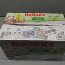 Huggies Natural Care Sensitive Baby Wipes, Unscented, Hypoallergenic, 99% Purified Water, 12 Flip-Top Packs (768 Wipes Total), 