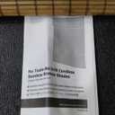 LazBlinds No Drill Bamboo Roman Shades, 27" W x 64" H, Malay Umber