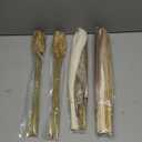 300PCS Natural Dried Pampas Grass Boho Home Decor Bouquet Phragmites Dried Flowers Bouquet for Wedding Floral Arrangements Home Decorations (300PCS)