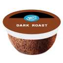 Amazon Brand - Happy Belly Dark Roast Compostable Coffee Pods, Compatible with K-Cup Brewer, 96 Count (EXP 04/12/27)