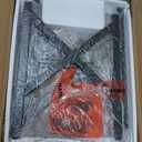 Small Bookshelf,4 Tier Industrial Bookcase with Metal Frame and Backboard,Narrow Rustic Brown Book Shelf,Book case for Small Spaces,Living Room,Bedroom and Home Office (4-Tier15.7"W x 11.0"D x 39.5"H)