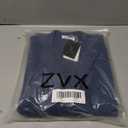 Men's Cardigan Sweater Button Front V-Neck Long Sleeve Knit Sweaters (Blue, XXXL)