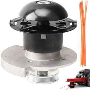 596878501 Trimmer Head Spindle Assembly w/ 532182217 Mow Ball & Bolt Kit Compatible with Husqvarna Poulan Craftsman HU625WT PR22WT 180334 182217 HU625HWT PPWT62522 HU625WTX