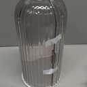 Dustproof Toothbrush Holders with Cover, Rotating Electric Toothbrush and Toothpaste Holder for Bathroom Countertop, 3 Slots Makeup Brushes Organizer, Grey White