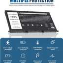 3 x 357F9 0GFJ6 Laptop Battery for Dell 15 7000 7559 7567 7566 7759 7557 5577 INS15PD Series P57F P57F003 P65F P65F001 71JF4 0GFJ6 071JF4 Gaming 15 7559 i7559 i7559-5012GRY 7557 i7557 i5577-7342blk-pus