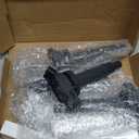 HQPASFY Ignition Coils UF333 Pack & Iridium Spark Plug Set of 4 Compatible with Toyota Camry Highlander Rav4 Matrix Solara, Lexus, Pontiac, Scion L4 2.0L 2.4L Replace# IC463, GN10313, 5C1299