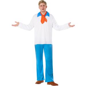 Morph Mens Mystery Solving Detective Costume Cartoon Character Costumes For Men Halloween (X-Large)