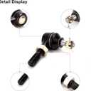 10L0L 70074G01, 70074G02 Golf Cart Steering Tie Rod End Shaft Assembly Kit fit EZGO TXT Medalist Marathon 1994.5-2001, Replace OEM# 70074-G01,70074-G02