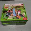 2 x 200 PCS Building Blocks, 3D Construction Build Toys, STEM Sensory Building Cubes Gifts for Valentines Day, Easter Basket Stuffers (Multicolor-200PCS)