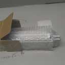 Window Binds for Home - Cordless Roller Window Shades, Dual Layer Light Filtering Roller Shades, 35" W x72 H, White, Easy Install Day Night Zebra Blinds, Office, French Door