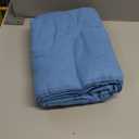 Avalon Bedding Hospital Blankets Twin Size 100% Cotton Thermal Blanket Hospital Style Blanket - Lightweight Hospital Blanket - Hospital Blankets - General Hospital Blanket Twin 66x90 Inches (Blue)