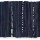 DII Handmade Chindi Tabletop, Reversible and Machine Washable, Table Runner, 14x72, Nautical Blue