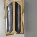 RT-TCZ for Silverado Center Console Side Panel Trim Compatible with Chevy Silverado 2022 2023 Black Wood Grain Interior Accessories 2pcs