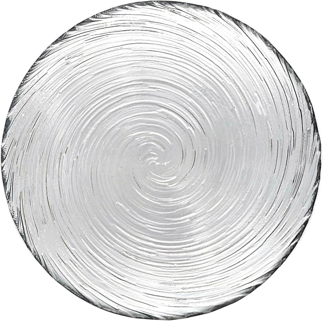 VOLUTE Glass Salad Plate Set