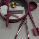 CAROTE 21pcs Pots and Pans Set, Nonstick Cookware Set Detachable Handle, Induction Kitchen Cookware Sets Non Stick with Removable Handle, RV Cookware Set, Gold and Purple (Gold Ultra Violet)