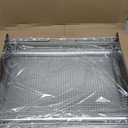 Allstare Air Fryer Tray Replacement Parts for Frigidaire Oven Parts 304 Stainless Steel Air Fryer Basket for Frigidaire AIRFRYTRAY Ready Cook Oven 24.1 x 16 Air Fryer Oven Rack 316496201 1 Set