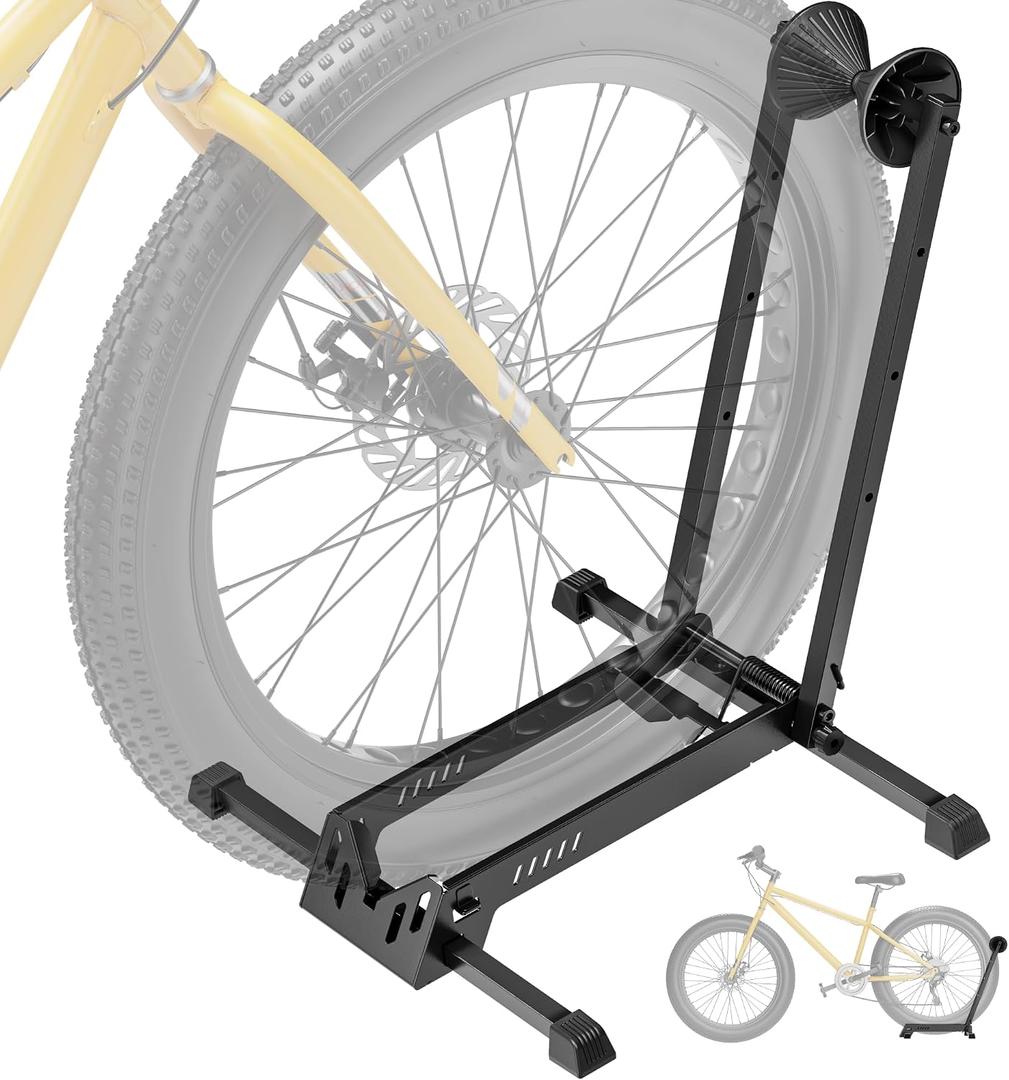 monTEK Bike Floor Stand for Max 4.5" Tire,Fit 20"-29" Mountain & Road Bikes