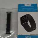 WITHit Black Stainless Steel Mesh Band for 38/40/41mm Apple Watch®