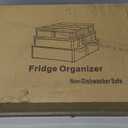 14 Pack Fridge Organizers and Storage - Refrigerator Organizer Bins with Lids, BPA-Free Fridge Organization, Fruit Storage Containers for Fridge, Vegetable, Food, Drinks, Cereals, Clear