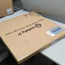 Safety 1st Easy Install Walk Thru Baby Gate for Doorway With Door, Dog Gates, Fits 29"-38", Easy Install 28" Tall, White