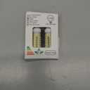 E12 LED Bulb 7W Equivalent to 75W Halogen, Dimmable 120V 730LM Candelabra Base T3/T4 Light Bulbs for Ceiling Fan, Chandelier Lighting White 6000K (Pack of 2)