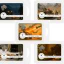 Farm Raised Candles Army Christmas Pack  Christmas Military Gift 5-Pack Soy Wax Melts | 15 oz Total (3 oz Each) | Holiday Scents for Living Room & Home | Fresh from The Farm