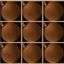 DN DECONATION Christmas Ball Ornaments Set of 9 – Brown Velvet Shatterproof Christmas Tree Ornaments with Ribbon, 3.14” Rustic Vintage Plastic Balls for Xmas Tree Decor, Holiday Decorations