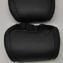 Car Neck Pillow Memory Foam Automotive Seat Cushions of Headrests for Relieving Neck Stiffness Seat Neck Support Pillow, Fits All Vehicles, 2 Pieces, Black