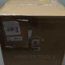 Giraffe Tools Stainless Steel Garden Hose Reel with 5/8" x 100 ft Heavy Duty Hose, Wall/Floor Mounted Metal Water Hose Reel with Crank Handle (with 100FT Hose, Silver)