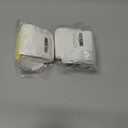 2 x 30pcs Castor Oil Belly Button Patch, Non-Woven Fabric 2.76x2.76in Castor Oil Cover Pads Good Absorbency Organic Cotton Disposable Self-Adhesive Pack Wrap No Leakage (Oil Not Included)