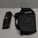 BASIC CONCEPTS Airplane Adjustable Foot Hammock (2 Pack), Perfect or Office Footrest to Relax Your Feet (Memory Foam) - for Travel Accessories, Desk Hammock, Comfy Hanger